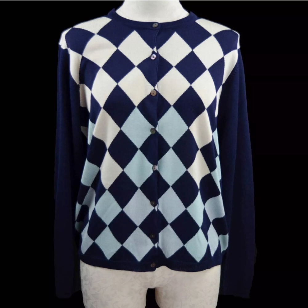 Evelyn & Arthur Women’s Cardigan Sweater Silk 100%